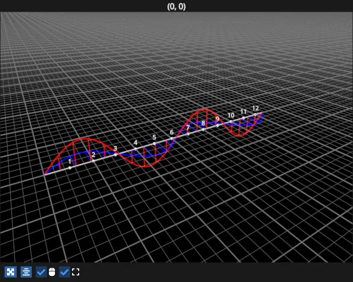 em wave animation