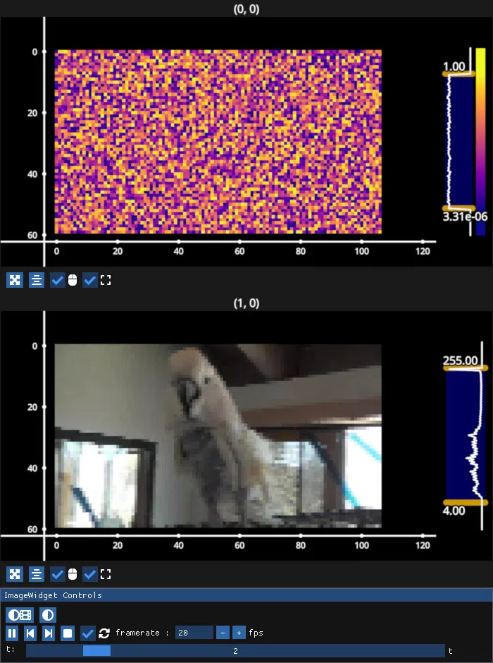 image widget videos