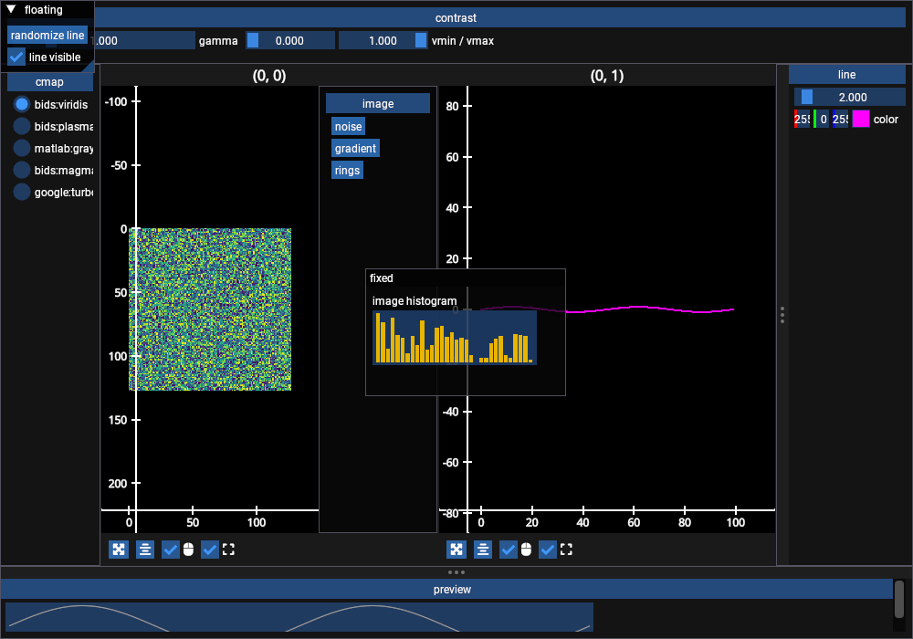 imgui placement