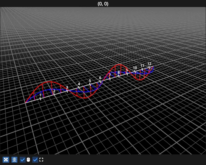 em wave animation