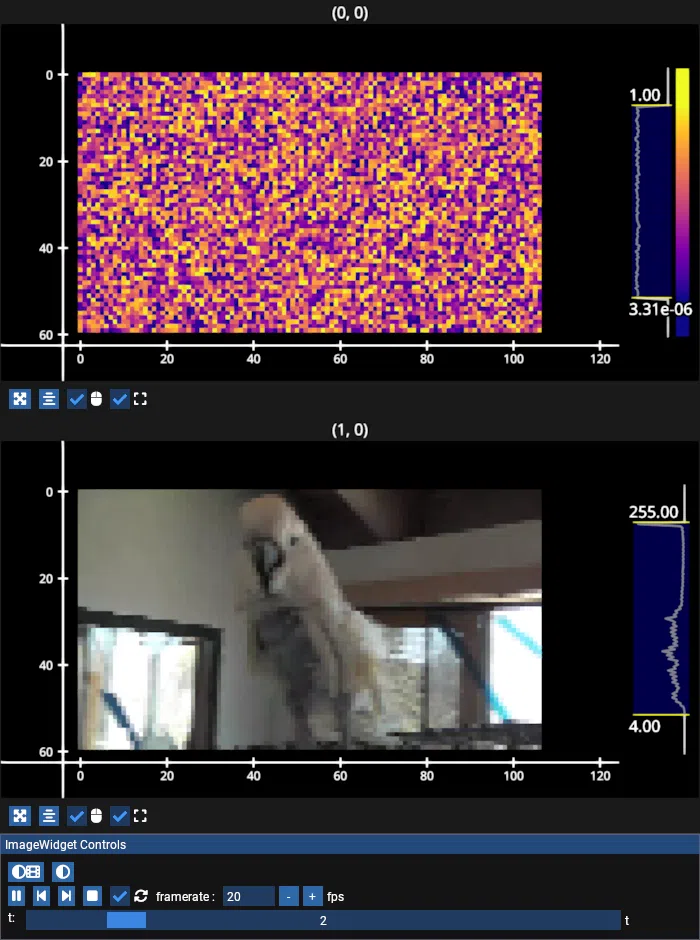 image widget videos