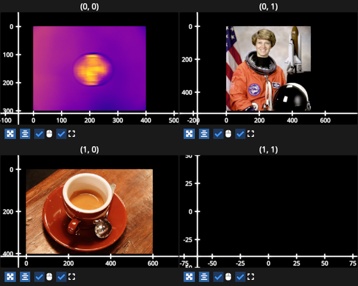 gridplot non square